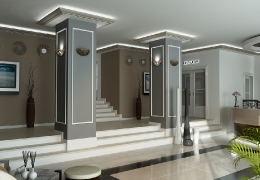 design de interior - Amenajare receptie hotel 6